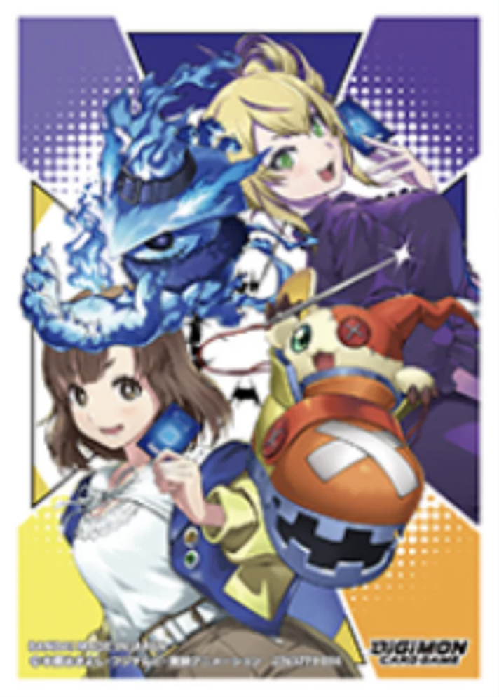 Digimon Card Game Arisa & Violet Sleeves - 60ct